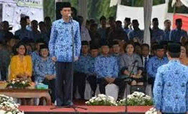 Upacara HUT Korpri, Presiden Tegaskan Korps ASN sebagai Pemersatu Bangsa