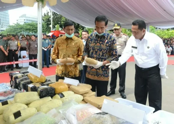 15 Ribu Korban Narkoba Mati Tiap Tahunnya, Presiden Jokowi: Berapa Pengedar dan Bandar yang Meninggal?