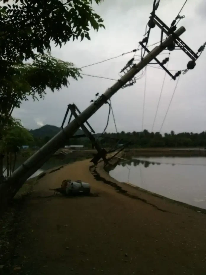 85 Trafo PLN Jatuh Akibat Gempa Aceh