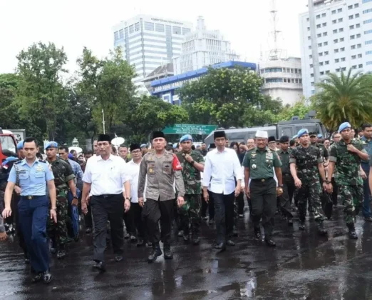 Presiden Jokowi Apresiasi Aksi Doa Bersama yang Berjalan Damai