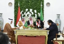 Kunjungan Raja Salman, Menteri Puspayoga Teken Kerja Sama Pengembangan UKM