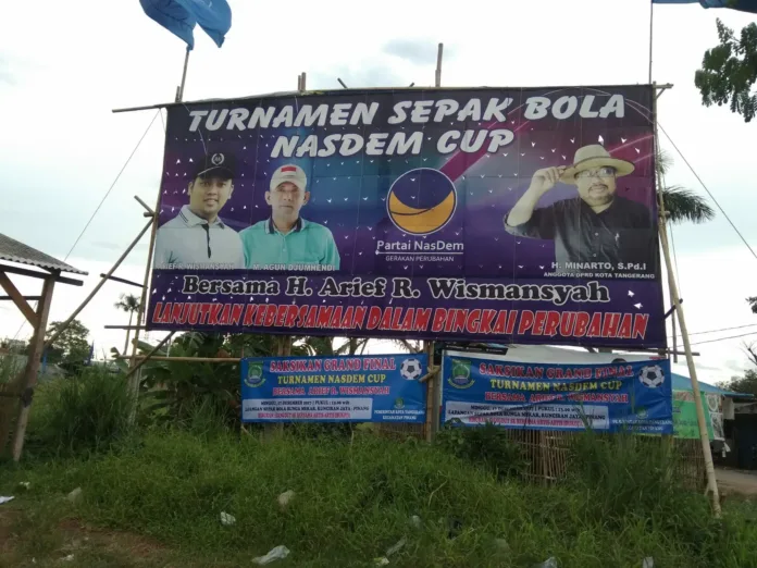 Minarto: Final Sepak Bola Nasdem Cup Kota Tangerang Bakal Dihibur Artis Dangdut Ibu Kota