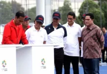 Presiden Jokowi Resmikan 4 Venue Asian Games di GBK