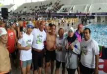 526 Peserta Master Swimming, Puas Dengan GBK Aquatic Stadium