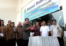 Wapres Jusuf Kalla Tinjau Venue Asian Games di JSC Palembang