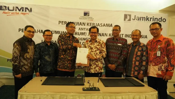 Jamkrindo-LPDB KUMKM Sepakati Kerja sama Penjaminan Pinjaman