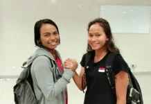 Vannesae & Nurul Pecahkan Rekornas di Singapura 2018