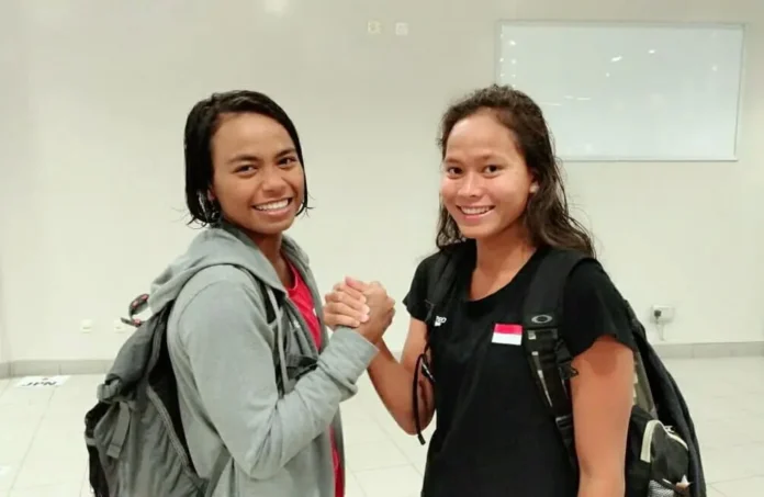 Vannesae & Nurul Pecahkan Rekornas di Singapura 2018