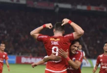 Simic Kembali Tajam, Persija Tekuk Arema FC 3-1