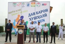 Indonesia Makin Dikenal Masyarakat Tajikistan Melalui 2018 Asian Games OCA Fun Run