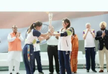 Dari Tanah Kelahiran Asian Games di India Kirab Obor Asian Games 2018 Terbang ke Indonesia