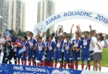 Asiop Apacinti Juara AQUADNC 2018