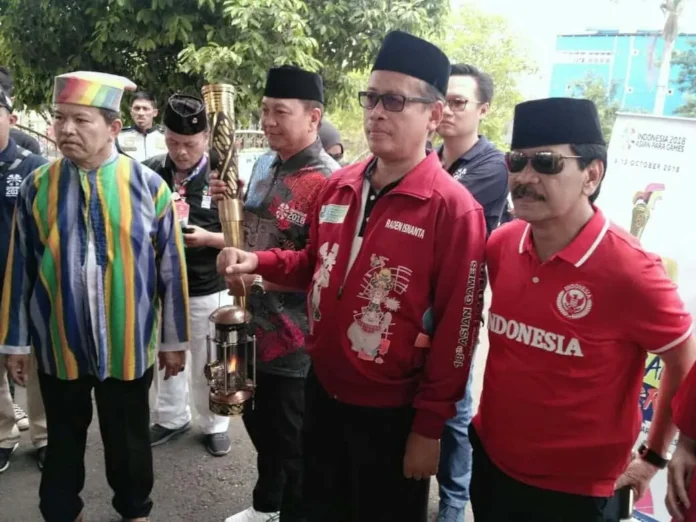 Kedaton Ternate Semayamkan Lentera Asian Para Games