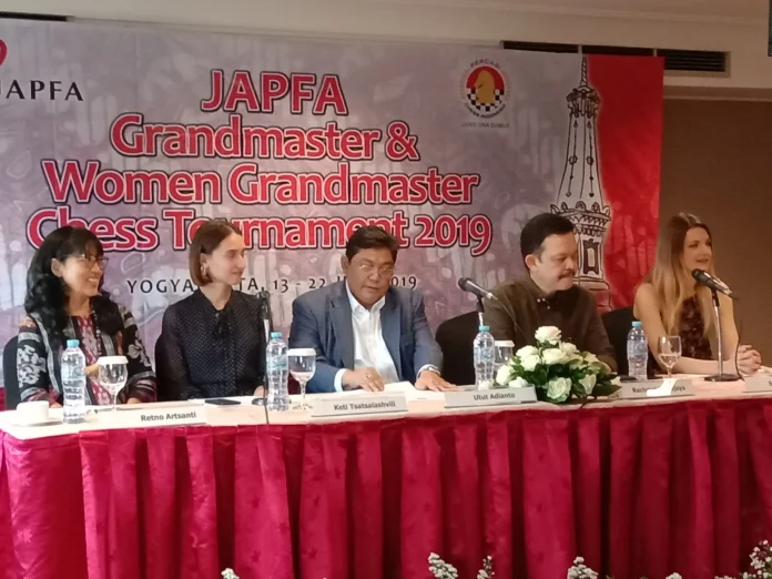 JAPFA Gelar Catur GM & WGM Tournament 2019 di Yogyakarta