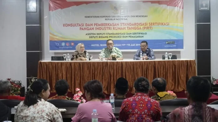 Kemenkop Dorong Standarisasi Produk UKM Ambon Melalui S-PIRT