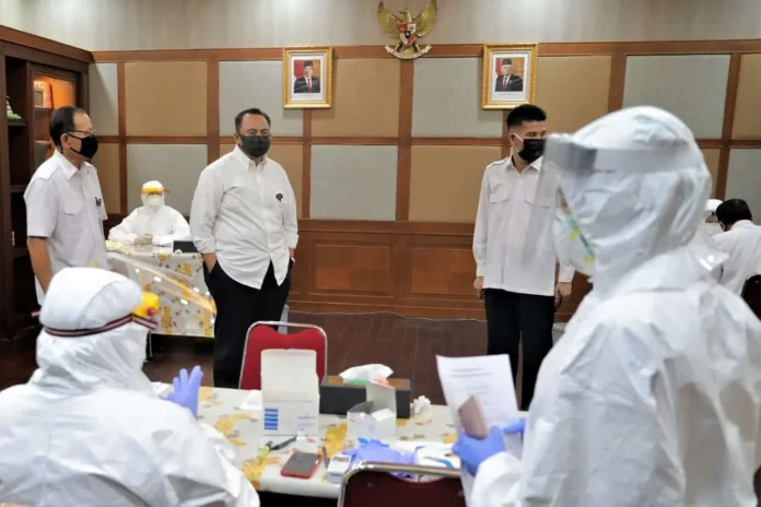 Kemenkop UKM Lakukan Rapid Test Covid-19 Bagi Seluruh ASN