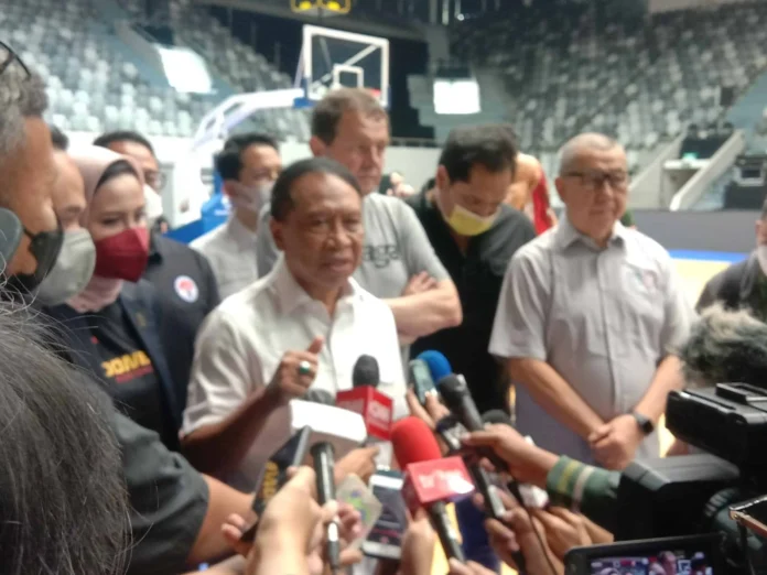 Menpora Tinjau Kesiapan Timnas Basket dan Venue FIBA Asia Cup 2022