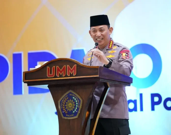 Kapolri Tekankan Pentingnya Jaga Persatuan-Kesatuan Bangsa Dihadapan Angkatan Muda Muhammadiyah