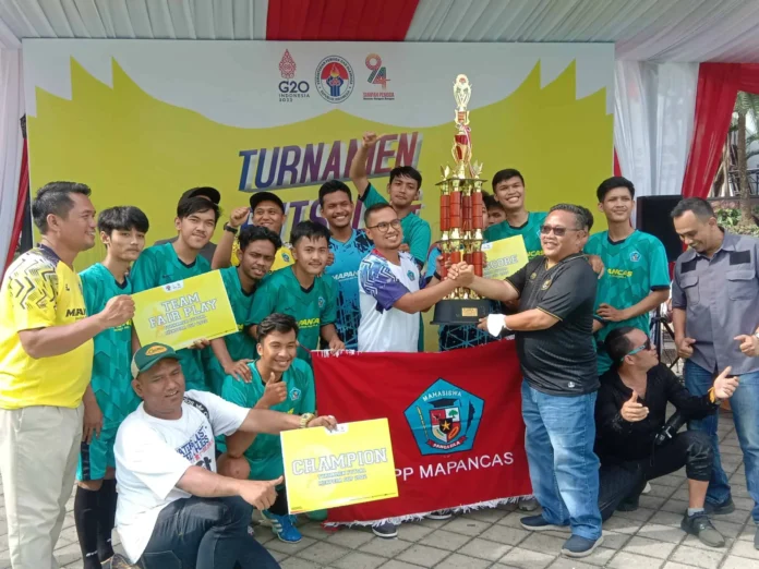 DPP Mapancas Juarai Turnamen Futsal Road To HSP ke-94 Tahun 2022