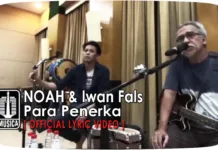 Lirik Lagu Para Penerka - NOAH, Iwan Fals