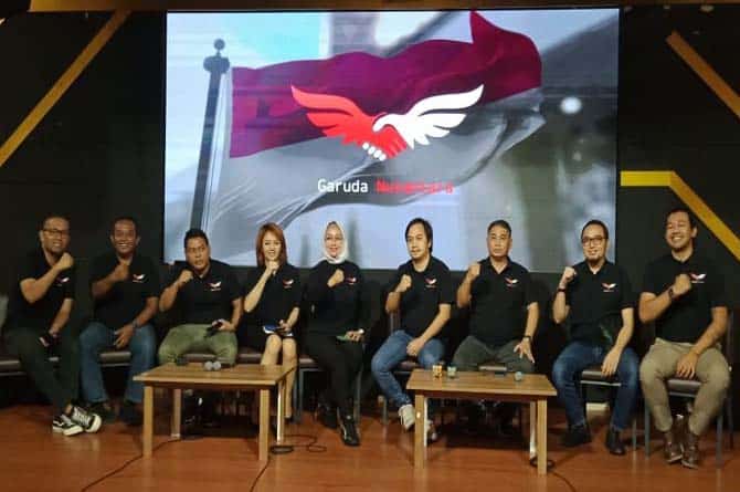 Garuda Nusantara Dorong Kaum Milenial Majukan Sepakbola Indonesia