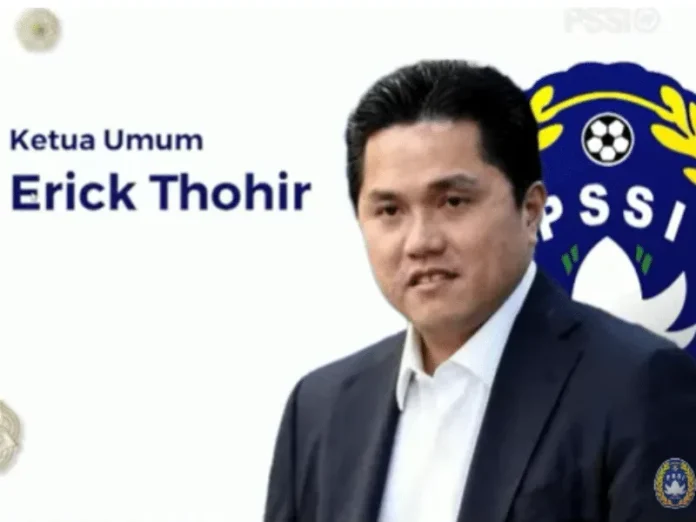 Pidato Perdana sebagai Ketum PSSI, Erick: "Kita Belum Menang"