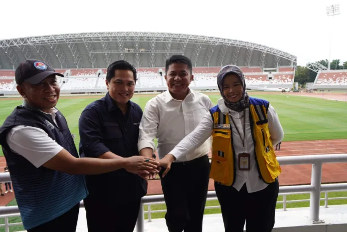 Erick Thohir Tinjau Stadion Jakabaring, Siap untuk Piala Dunia U-20