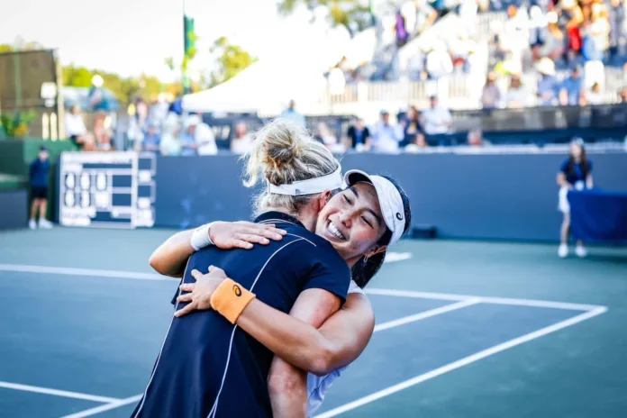 Dejavu Dila/Kato vs Gauff/Pegula di Indian Wells