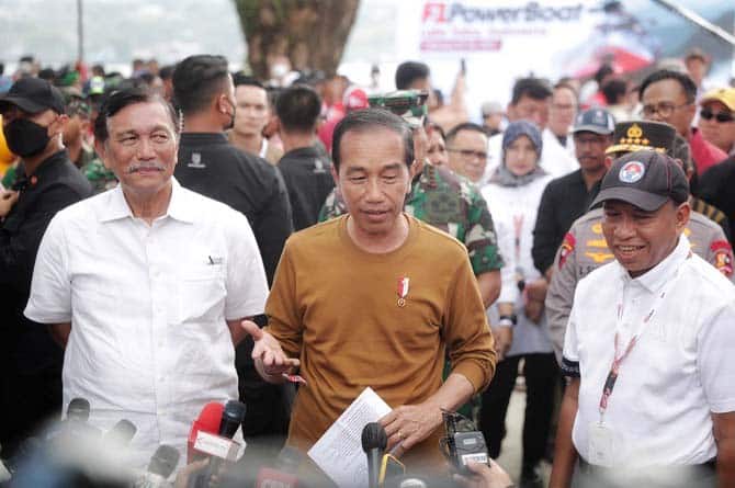 F1 Powerboat 2023 Sukses , Presiden Jokowi Ingin Menggelar Balap Mobil Formula 1 di Indonesia