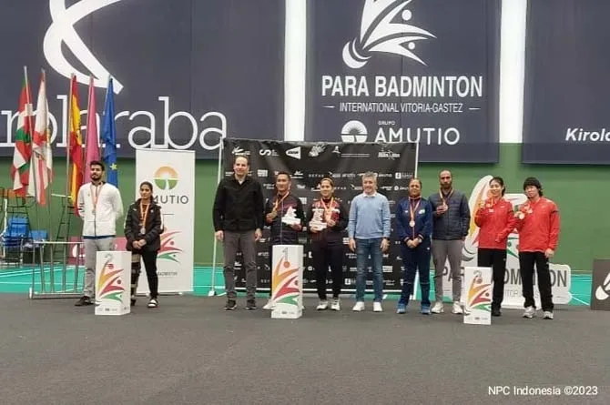 Para-Bulu Tangkis Indonesia Raih Tujuh Emas di Turnamen Spanish Para Badminton International 2023