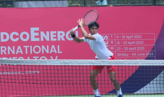 BNI-MedcoEnergi International Tennis M25K Seri III: Rifqi Fitriadi Lolos ke Perempat Final