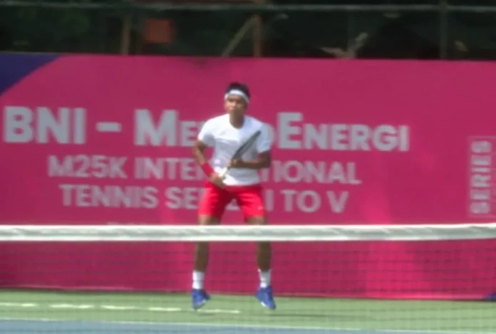 BNI-MedcoEnergi International Tennis M25K : Bekuk Petenis Korsel, Rifqi Fitriadi Melaju ke Semifinal