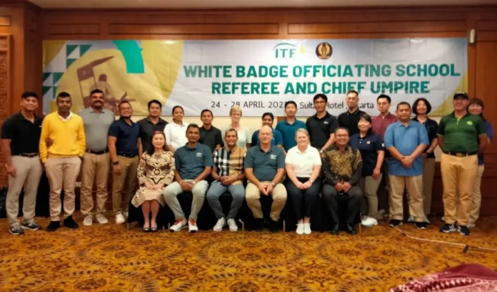 PP Pelti Tuan Rumah ITF White Badge Officiating School