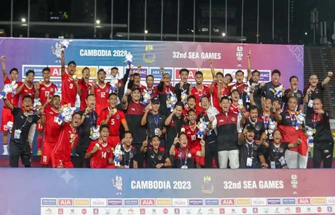 Setelah Puasa Gelar 32 Tahun, Indonesia Raih Emas Sepakbola SEA Games