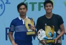 Christo/Nathan Juara Ganda Putra BNI-MedcoEnergi M25K Seri V