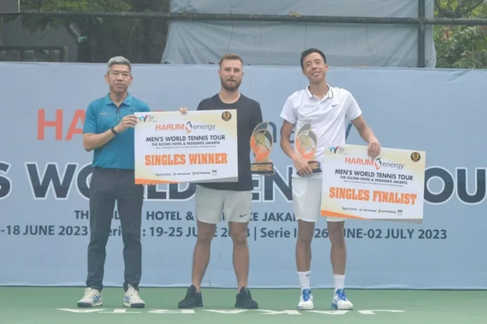 Justin Runner Up Harum Energy Men's World Tennis Tour 2023 Seri I