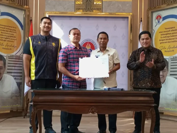 MoU Kemenpora dan PSSI Dukung Pelatnas dan Penyelenggaraan FIFA U-17, Erick Thohir Optimistis Siapkan Transparansi dan Prestasi