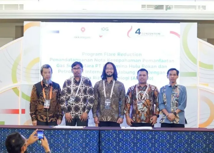 Kolaborasi Pemanfaatan Gas Suar PetroChina Jabung, Langkah Maju Menuju Net Zero Emission