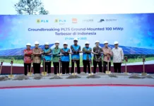 PLTS Ground Mounted Terbesar Di Indonesia dibangun di Purwakarta, Kolaborasi PLN-Aruna Wujudkan Kawasan Industri Hijau