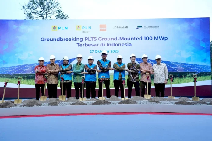 PLTS Ground Mounted Terbesar Di Indonesia dibangun di Purwakarta, Kolaborasi PLN-Aruna Wujudkan Kawasan Industri Hijau