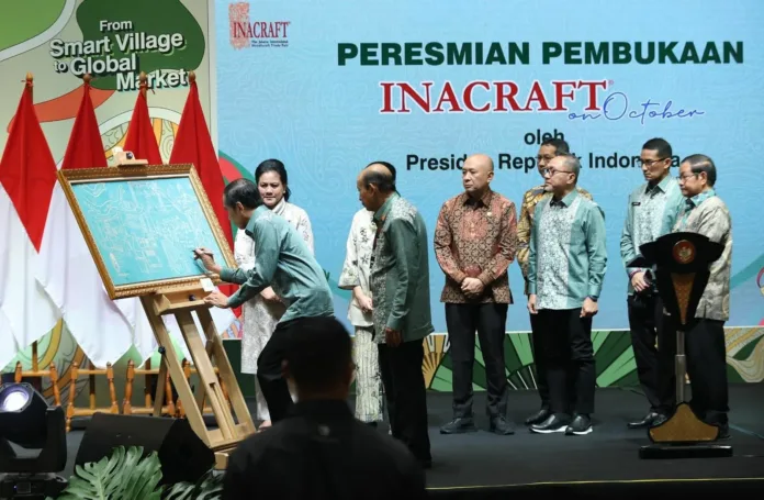 INACRAFT 2023 Dibuka Presiden, UMKM Binaan PLN dari Papua Hingga Sumatera Dibanjiri Pembeli