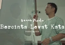 Lirik Lagu Bercinta Lewat Kata - Donne Maula