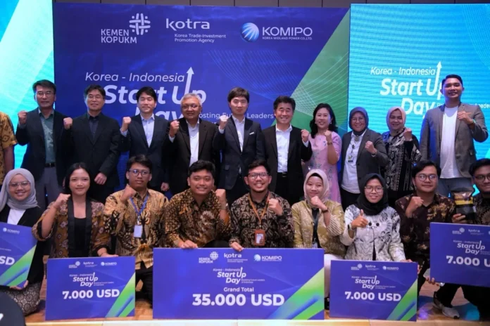 Kemenkop UKM Bersama KOTRA dan KOMIPO Gelar Korea-Indonesia Start-Up Day