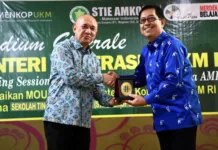 Menkop UKM Ajak STIE AMKOP Makassar Kembangkan Riset Model Bisnis Pendukung Hilirisasi