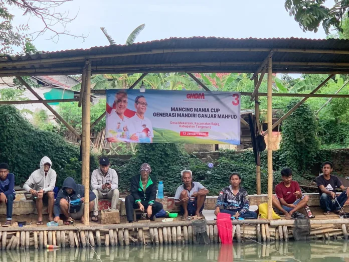 GMGM Banten Gelar Lomba Mancing di Kecamatan Rajeg