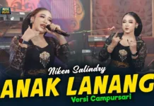 Lirik Lagu Anak Lanang - Niken Salindry