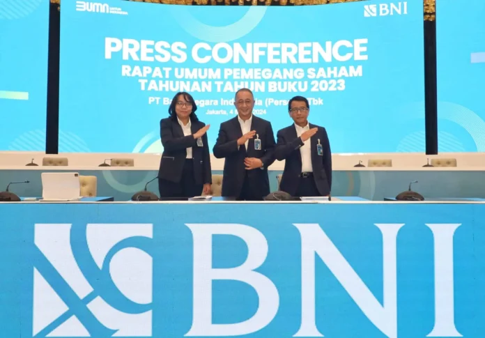 Bagikan Dividen 50 persen, BNI Optimistis Kinerja Semakin Positif di 2024