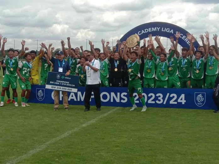 PSS Sleman Juarai EPA Liga 1 U-18, Tekuk Borneo FC 2-1