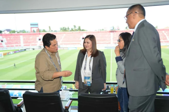 Dukung Langsung Timnas U17 Putri, Erick Bidik Target Jangka Panjang Sepak Bola Putri Indonesia