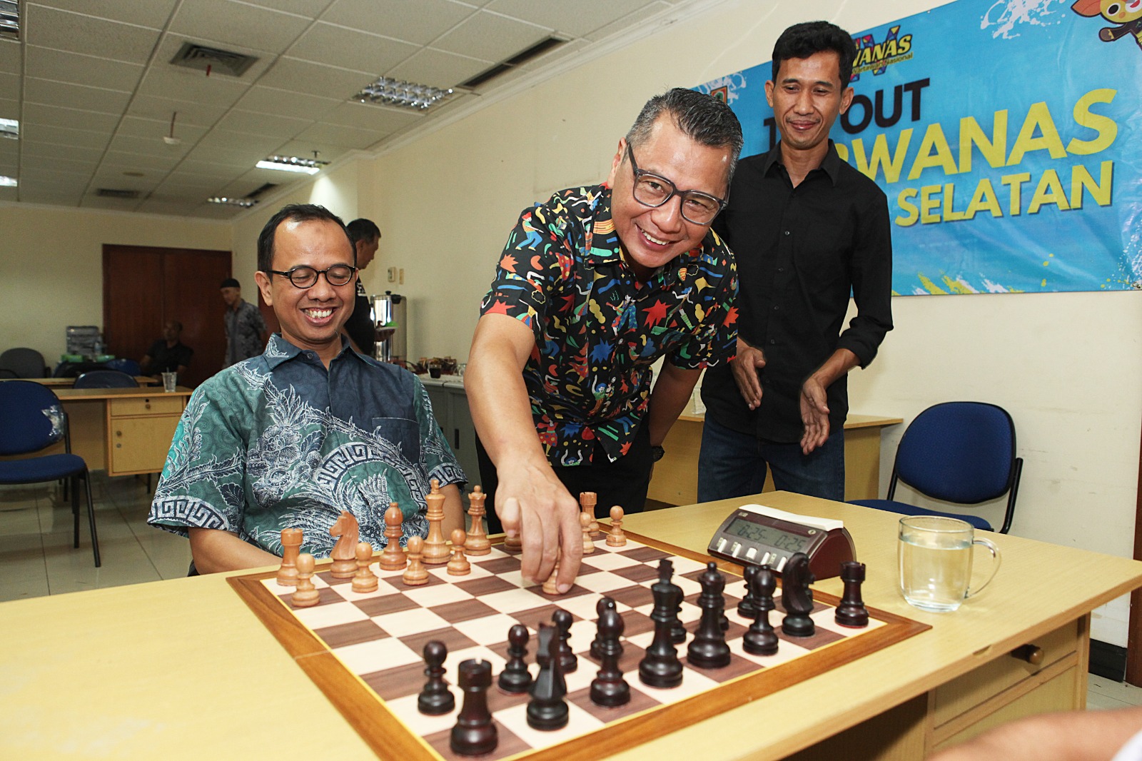 Tim Catur Siwo DKI Jaya Imbangi Siwo Kalsel di Laga Uji Coba Jelang Porwanas